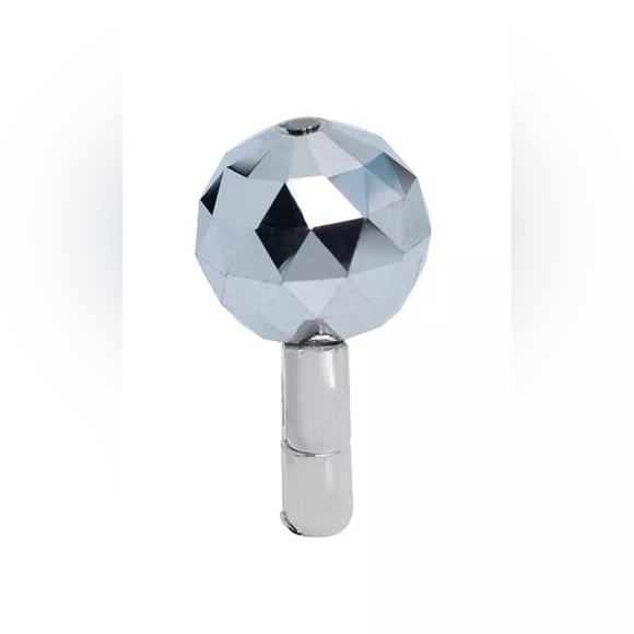 BETSEY JOHNSON FAUX STONE MIDNIGHT MAGIC DISCO BALL COCKTAIL RING - NWT - Picture 3 of 3